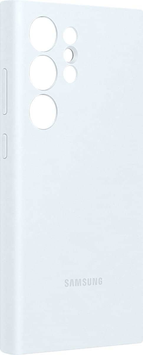 Samsung Silikonfodral - Levereras till Samsung Galaxy S24 Ultra - Vit