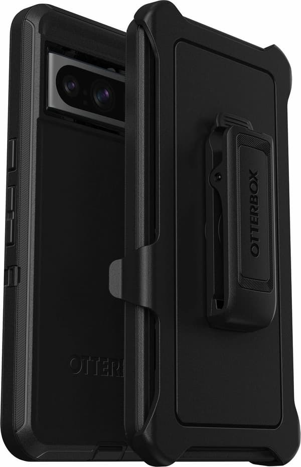 OtterBox Defender Fodral - Levereras för Google Pixel 8 Pro - Svart