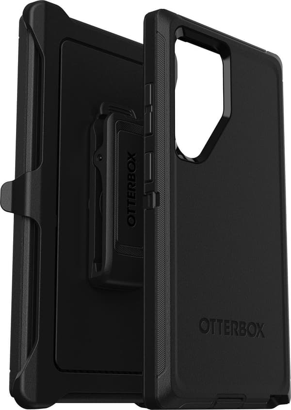 OtterBox Defender - Skickas till Samsung Galaxy S24 Ultra - Svart