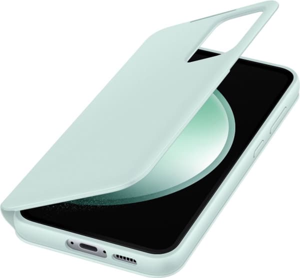 Samsung Smart View Wallet Cover - Sendes til Samsung Galaxy S23 FE - Mint