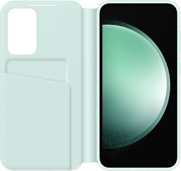 Samsung Smart View Wallet Cover - Sendes til Samsung Galaxy S23 FE - Mint