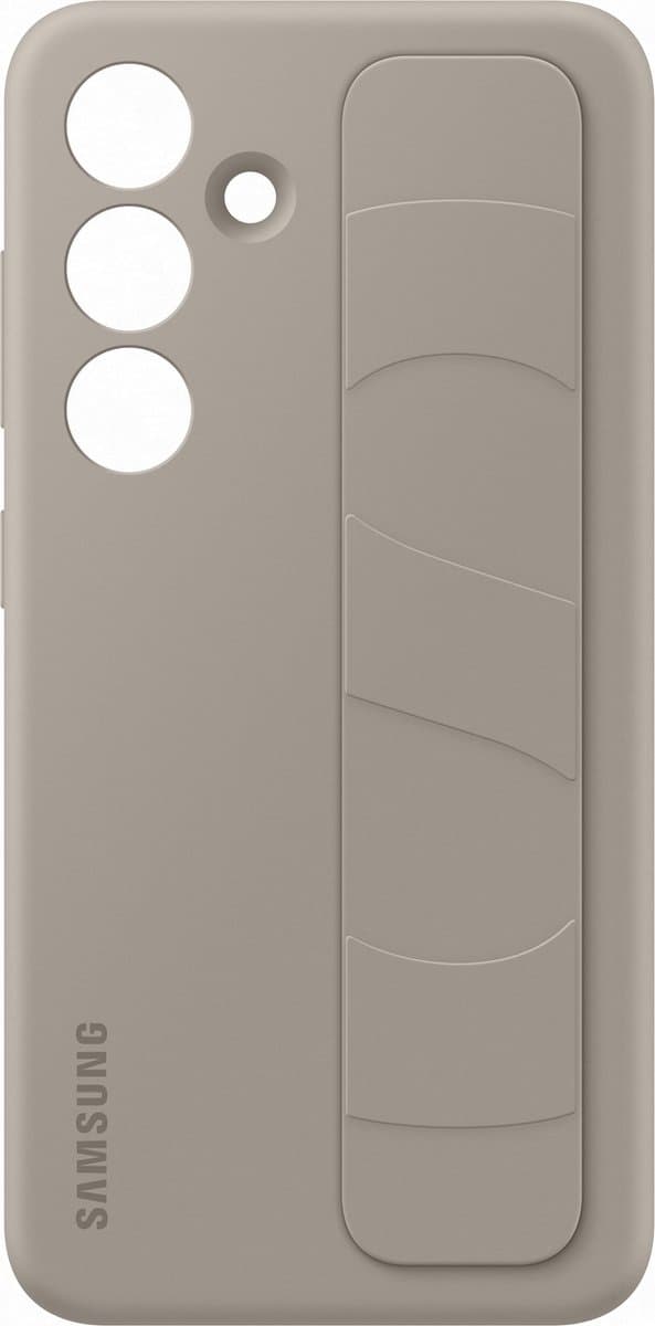 Samsung Standing Grip Case - Sendes til Samsung Galaxy S24 - Brun
