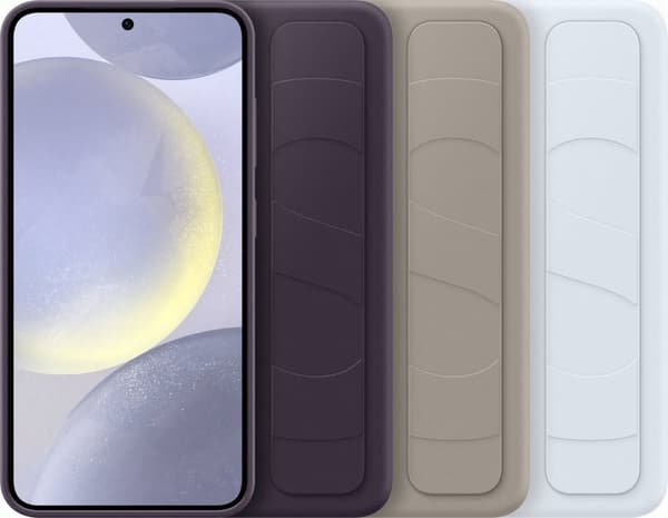 Samsung Standing Grip Case - Sendes til Samsung Galaxy S24 - Brun