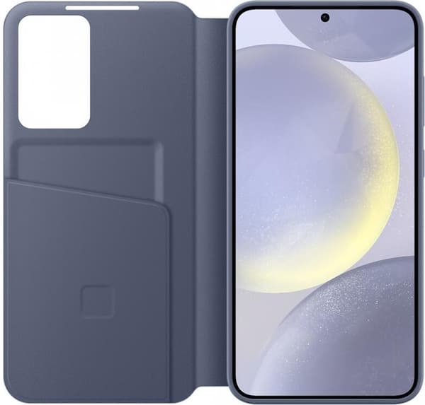 Samsung Smart View Wallet Cover - Sendes til Samsung Galaxy S24 Plus - Lilla