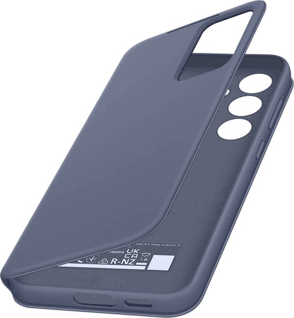 Samsung Smart View Wallet Cover - Sendes til Samsung Galaxy S24 Plus - Lilla