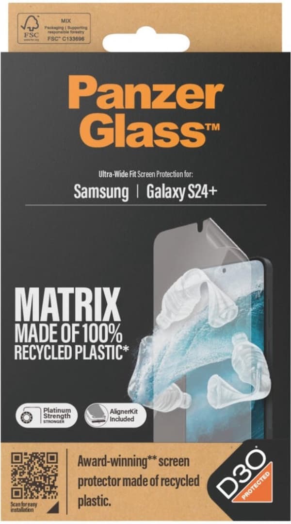 PanzerGlass Matrix D3O Ultrawide Samsung S24 Plus skærmbeskytter