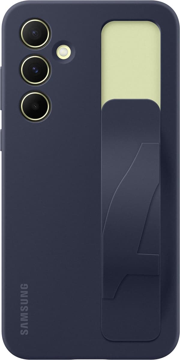 Samsung Standing Grip Fodral - Galaxy A55 5G - Blå Svart
