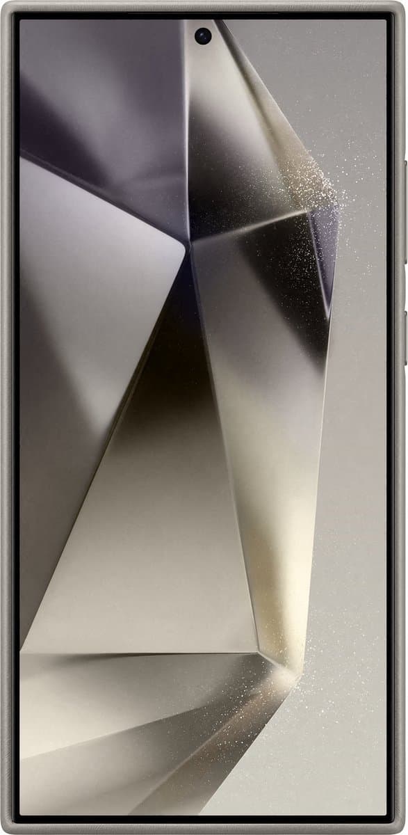 Samsung Vegan Læder Taske - Sendes til Samsung Galaxy S24 Ultra - Taupe