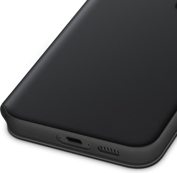 Samsung Smart View Wallet Cover - Sendes til Samsung Galaxy S24 - Sort