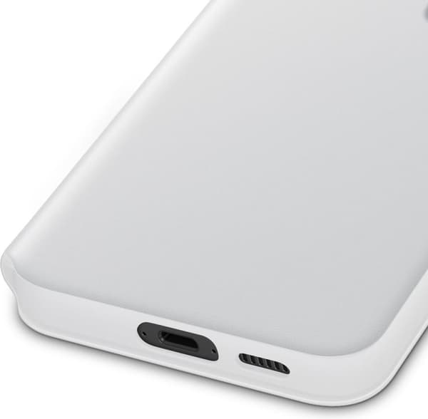 Samsung Smart View Plånboksfodral - Levereras till Samsung Galaxy S24 Plus - Vit