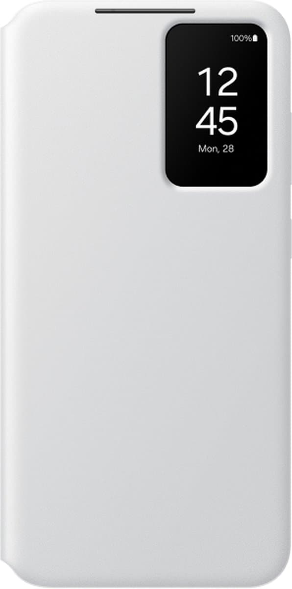 Samsung Smart View Plånboksfodral - Levereras till Samsung Galaxy S24 Plus - Vit