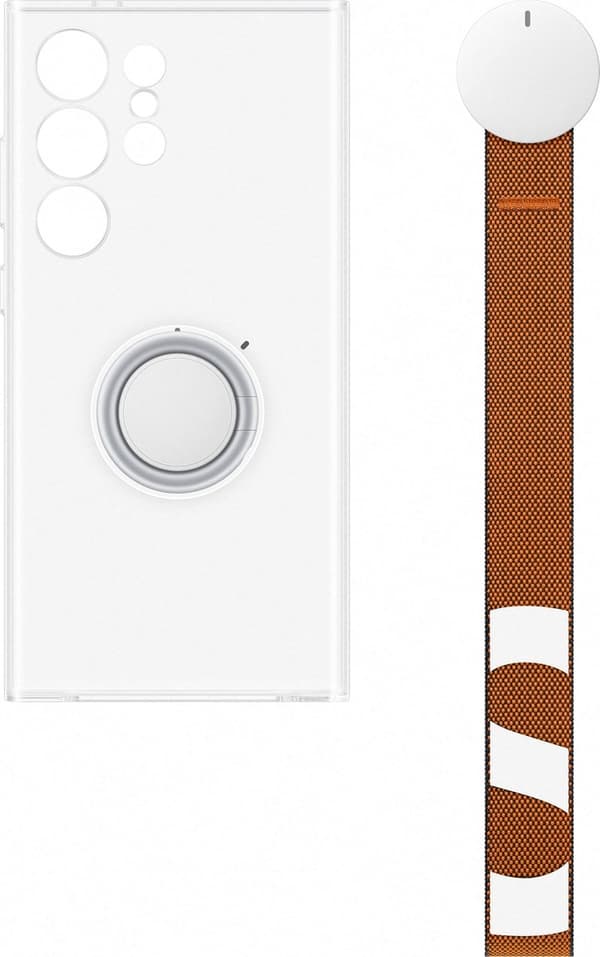 Samsung Clear Gadget Case - Sendes til Samsung Galaxy S24 Ultra - Gennemsigtig