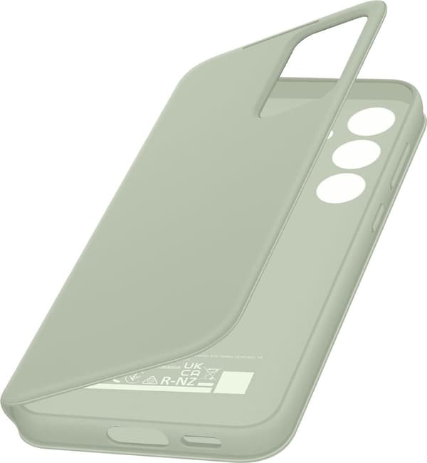 Samsung Smart View Wallet Cover - Sendes til Samsung Galaxy S24 - Lysegrøn