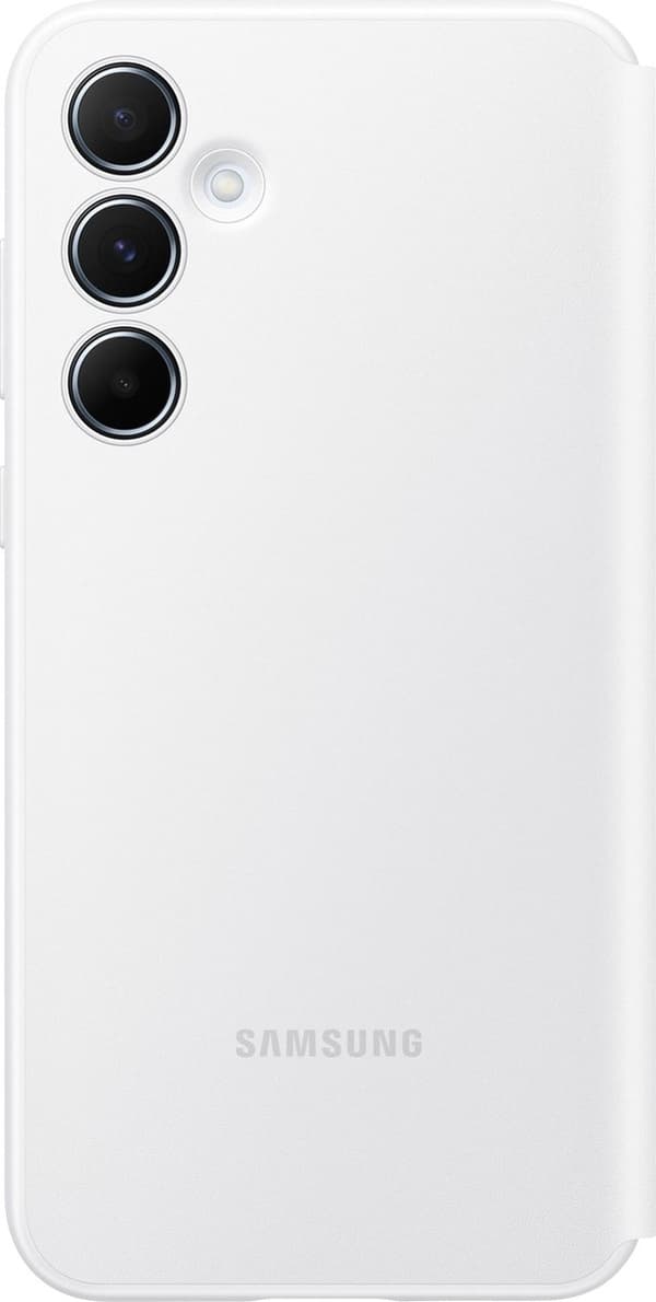 Samsung Smart View Wallet Cover - Galaxy A55 5G - Hvid