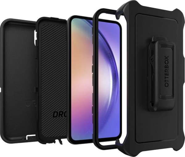 OtterBox Defender - Sendes til Samsung Galaxy A54 - Cover Bagcover Sort