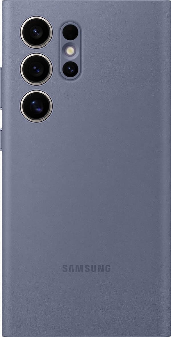 Samsung Smart View Plånboksfodral - Levereras till Samsung Galaxy S24 Ultra - Lila