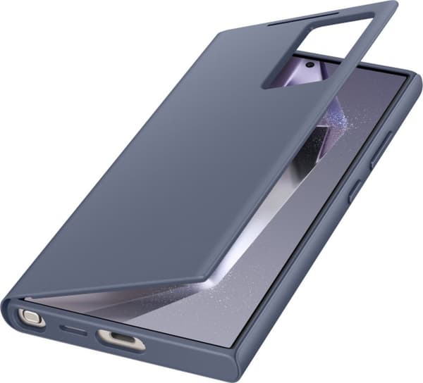 Samsung Smart View Plånboksfodral - Levereras till Samsung Galaxy S24 Ultra - Lila