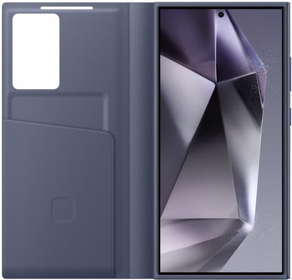 Samsung Smart View Plånboksfodral - Levereras till Samsung Galaxy S24 Ultra - Lila
