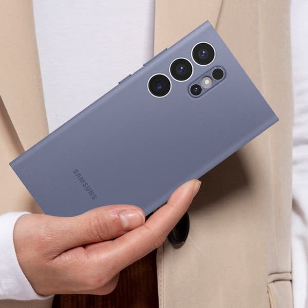 Samsung Smart View Plånboksfodral - Levereras till Samsung Galaxy S24 Ultra - Lila