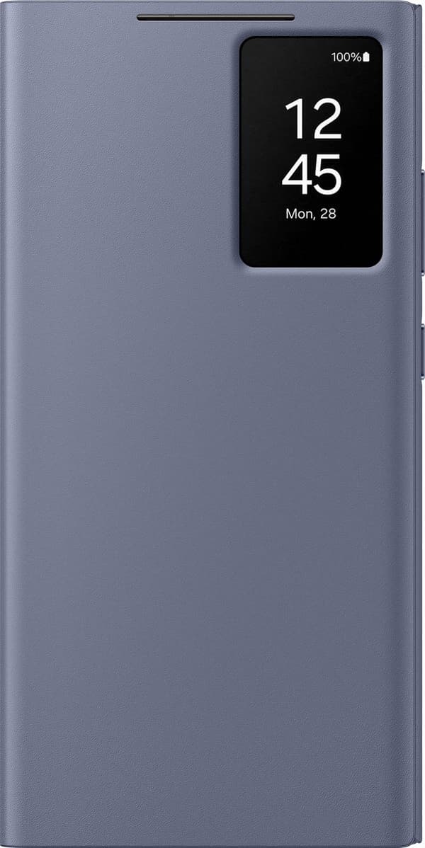 Samsung Smart View Plånboksfodral - Levereras till Samsung Galaxy S24 Ultra - Lila