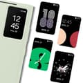 Miniatyrbild 7 av 10: Samsung Smart View Plånboksfodral - Levereras till Samsung Galaxy S24 Ultra - Ljusgrön