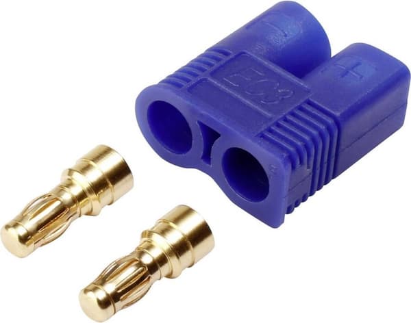 Reely 1373223 Batteripack EC3 Guldpläterad 1 stycke(r)