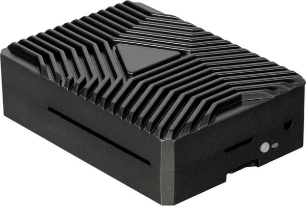 Joy-IT RB-AlucaseP5-09 SBC-hus lämpligt för utvecklingssatser Raspberry Pi inkl (RB-AlucaseP5-09)