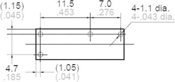 Panasonic ALDP124 Printrelæ 24 V/DC 5 A 1x NO 1 stk.