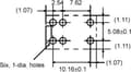 Miniatyrbillede 3 af 3: Omron G5V-1 24DC Trykt relæ 24 V/DC 1 A 1x skiftekontakt 1 stk.
