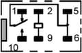 Miniatyrbillede 2 af 3: Omron G5V-1 24DC Trykt relæ 24 V/DC 1 A 1x skiftekontakt 1 stk.