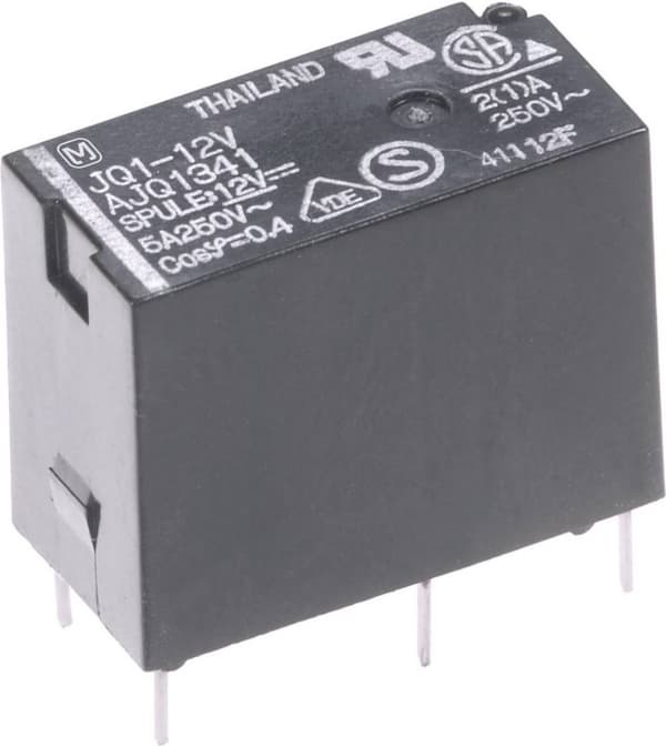 Panasonic JQ1AB24F Print relä 24 V/DC 5 A 1x NO 1 piece(s)