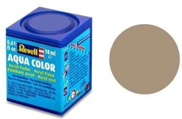 Revell Aqua #89 Beige - Mat - RAL1019 - Akryl - 18ml Tilgængelig krukke