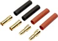 Miniatyrbillede 1 af 4: Reely RE-6702306 Batteripakkestik 3,5 mm Forgyldt 2 par