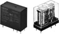Miniatyrbillede 2 af 2: Omron G2R-2-DC24 strømrelæ 24 V/DC 5 A 2x skiftekontakt 1 stk. taske