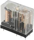 Miniatyrbillede 1 af 2: Omron G2R-2-DC24 strømrelæ 24 V/DC 5 A 2x skiftekontakt 1 stk. taske