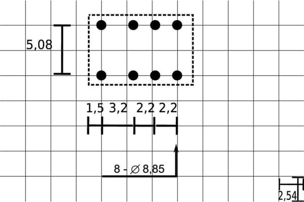 Fujitsu FTR-B3 CA 24V trykt relæ 24 V/DC 2 A 2x skiftekontakt 1 stk.