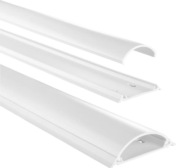 Hama 00220984 Kabelkanal PVC Hvid stjerne (LxBxH) 1000 x 70 x 21 mm 1 stk.