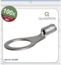Miniatyrbillede 1 af 4: Quadrios 23C499 tværsnit ringkabelsko (maks.) = 1,5 mm² hul Ø = 8,5 mm uisoleret 100 stk. (23