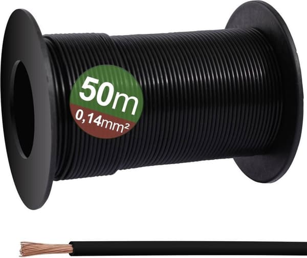 Quadrios 23CW021 stor ledning 0,14 mm² 50 m