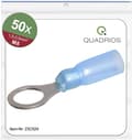 Miniatyrbillede 1 af 4: Quadrios 23C524 tværsnit ringkabelsko (maks.) = 2,5 mm² hul Ø = 8,5 mm delvist isoleret 50