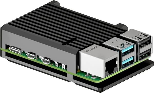 Joy-it ARMOR Case BLOCK SBC hölje Designad för serie: Raspberry Pi Black