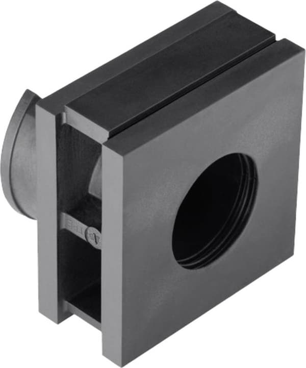 HellermannTyton VP-L_22-23_Ins-sgl-PL-BK Enkelt gennemføring Halogenfri TPE Sort 1 stk.