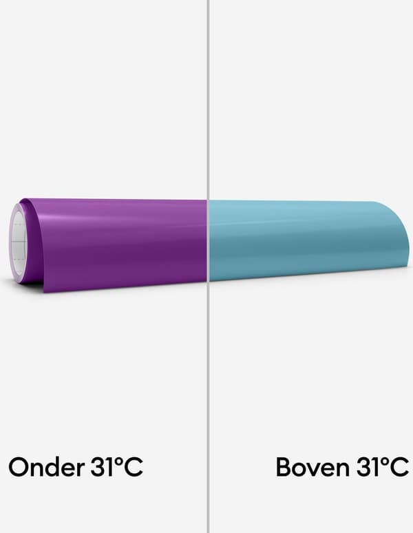 Cricut Color Changing Vinyl - varm - permanent - par - 30x60cm