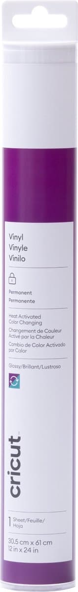 Cricut Color Changing Vinyl - varm - permanent - par - 30x60cm