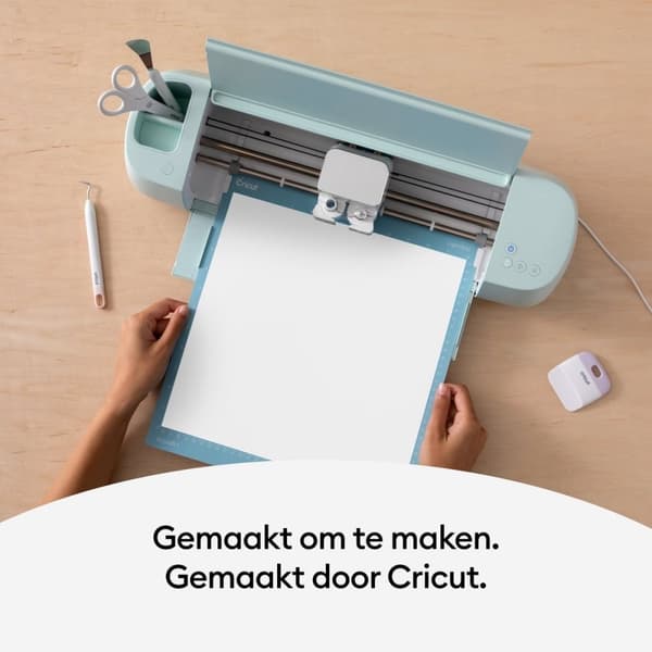 Cricut Color Changing Iron-On - UV aktiveret - pastelrød - 30x48cm