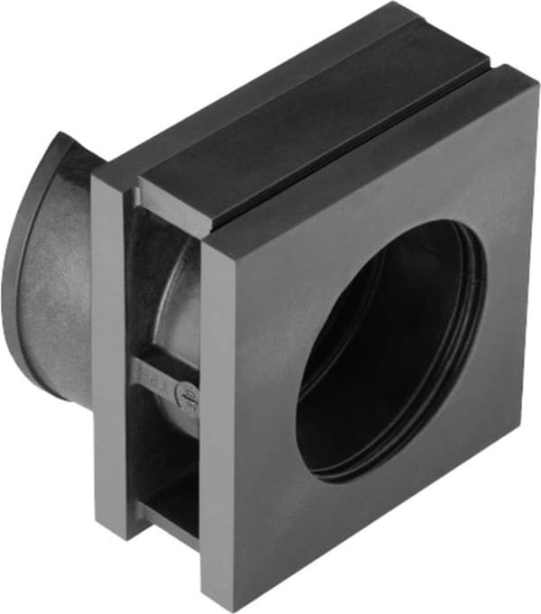 HellermannTyton VP-L_29-30_Ins-sgl-PL-BK Enkelt gennemføring Halogenfri TPE Sort 1 stk.