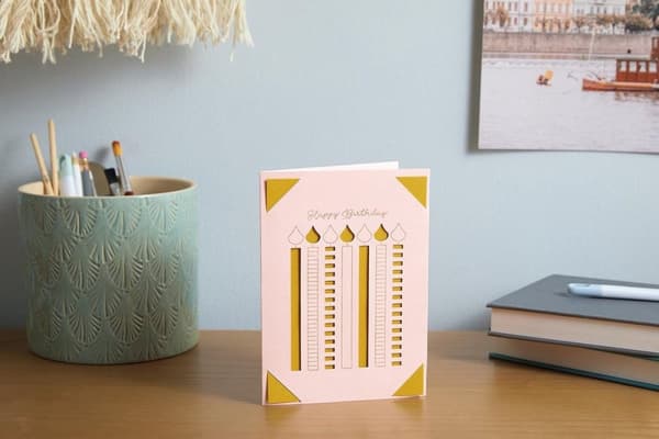 Cricut lagerkort Makroner R30 (4,5" x 6,3") 12-pak.