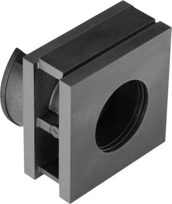 HellermannTyton VP-L_24-25_Ins-sgl-PL-BK Enkelt gennemføring Halogenfri TPE Sort 1 stk.