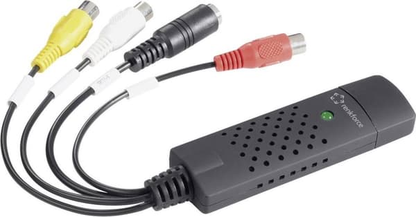 Renkforce RF-VC-120 Video Grabber Inkl. programvara för videoredigering, plug & play