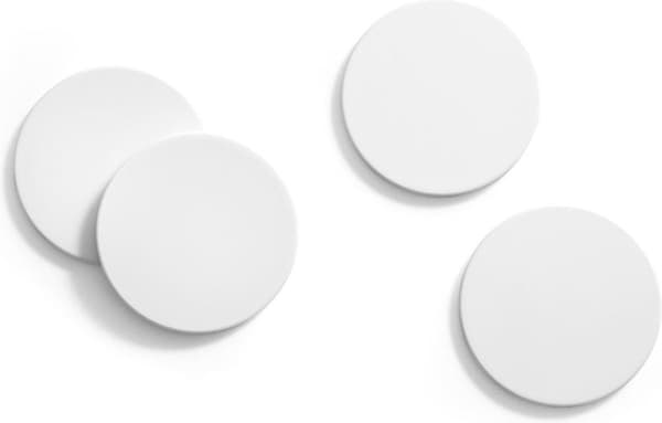 Cricut Infusible Ink Keramiske Coasters, 4-pack (hvid, rund)